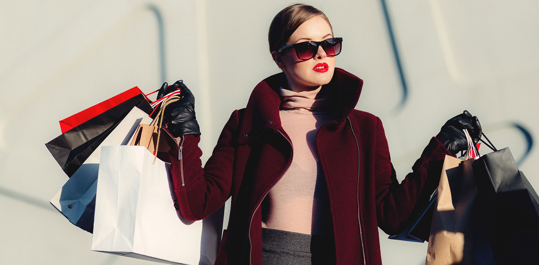 woman shopping