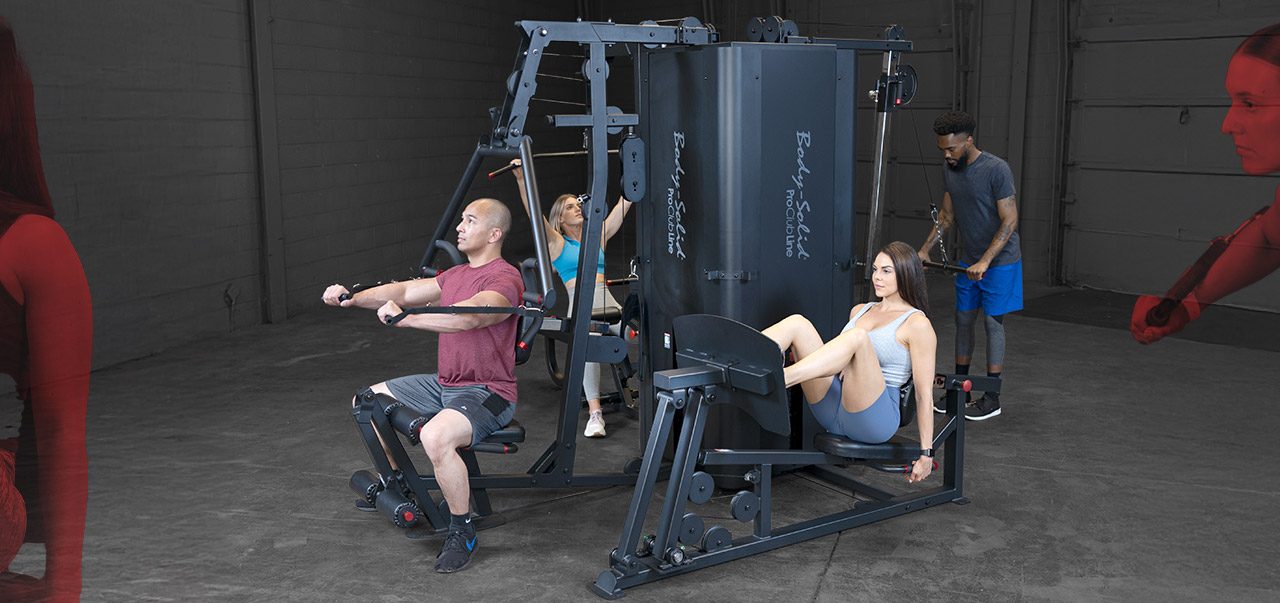 Gym equipment and workout space showcasing ecommerce marketing, branding, and B2B digital strategy for fitness manufacturers.