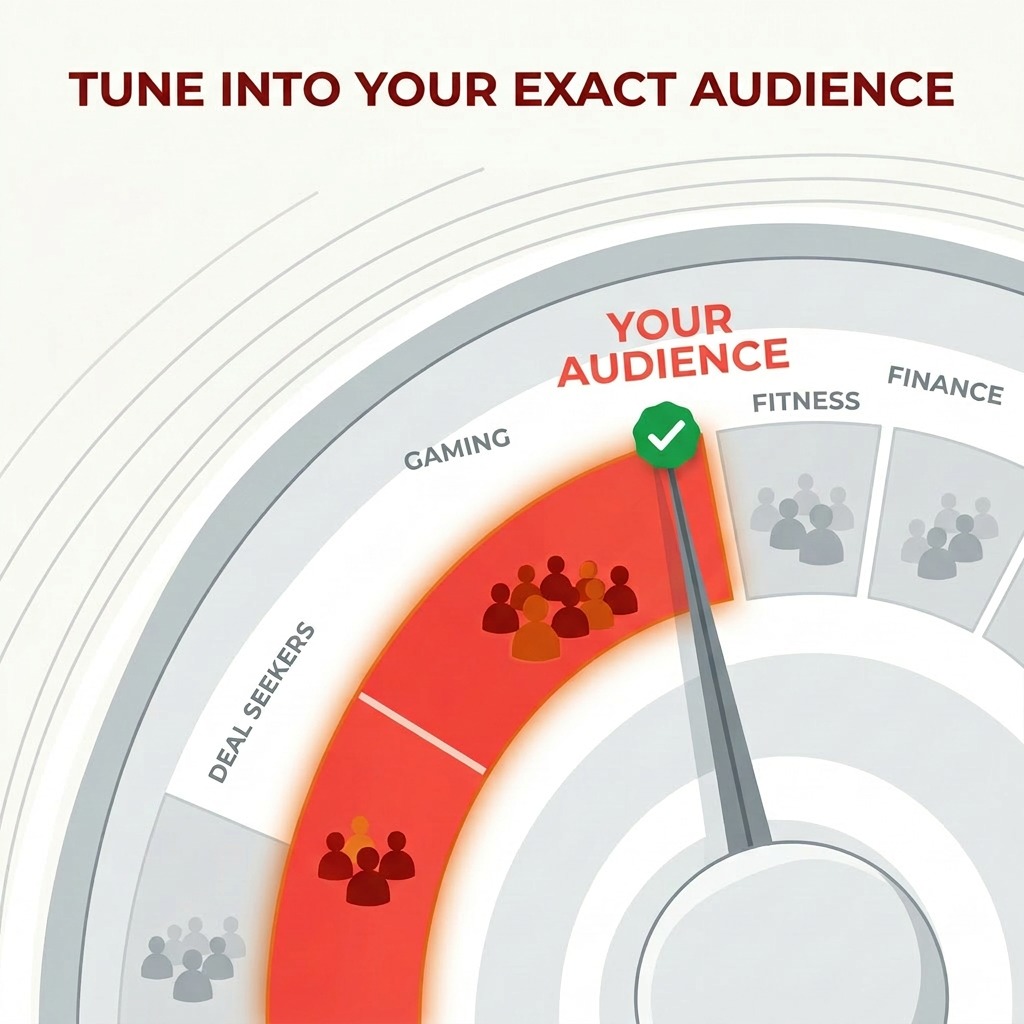 Audience targeting and segmentation concept for Reddit advertising campaigns