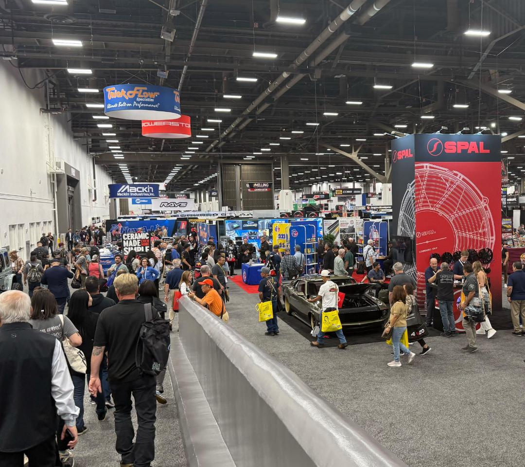 sema show floor by blayzer digital - SEMA 2026 pre-show checklist and follow-up