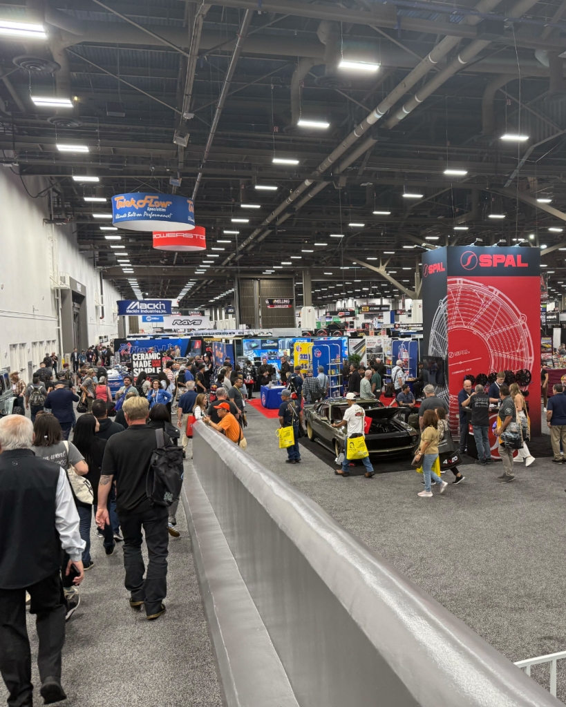 sema show floor by blayzer digital - SEMA 2026 pre-show checklist and follow-up