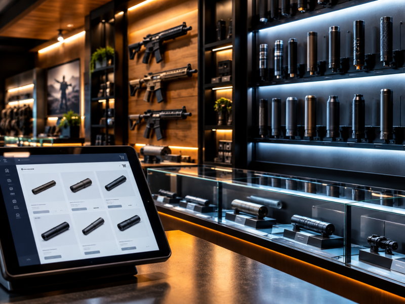 Sleek Modern Armory Showroom